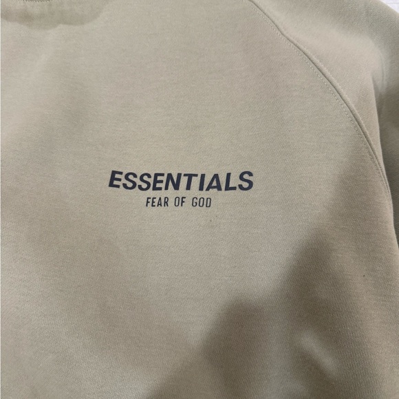 Essentials Olive Green Hoodie - Picture 2 of 5